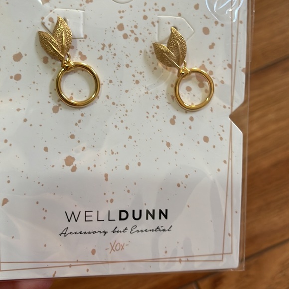 🆕 WellDunn Praline 24K Gold Plated Earrings - Picture 4 of 6
